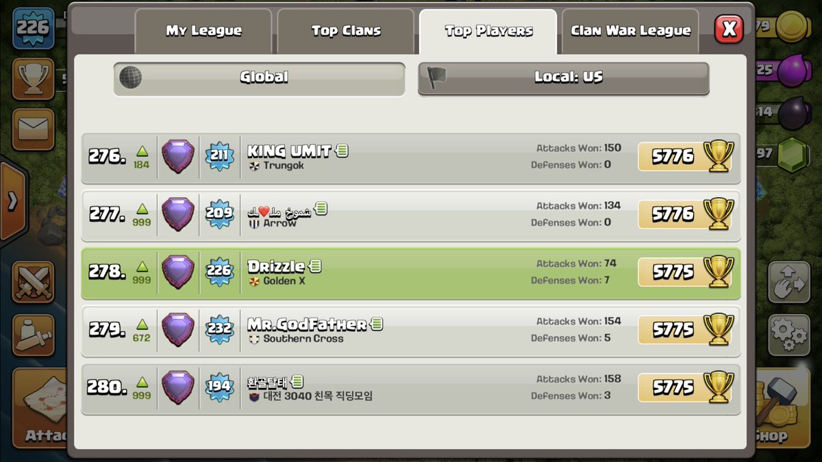 Accidental push. Lol might keep on climbing though 🧗🏻‍♂️ <a href="/ClashofClans/">Clash of Clans</a> <a href="/rockersesports/">Rockers Esports</a> @GoldenRelic_  #ClashOfClans