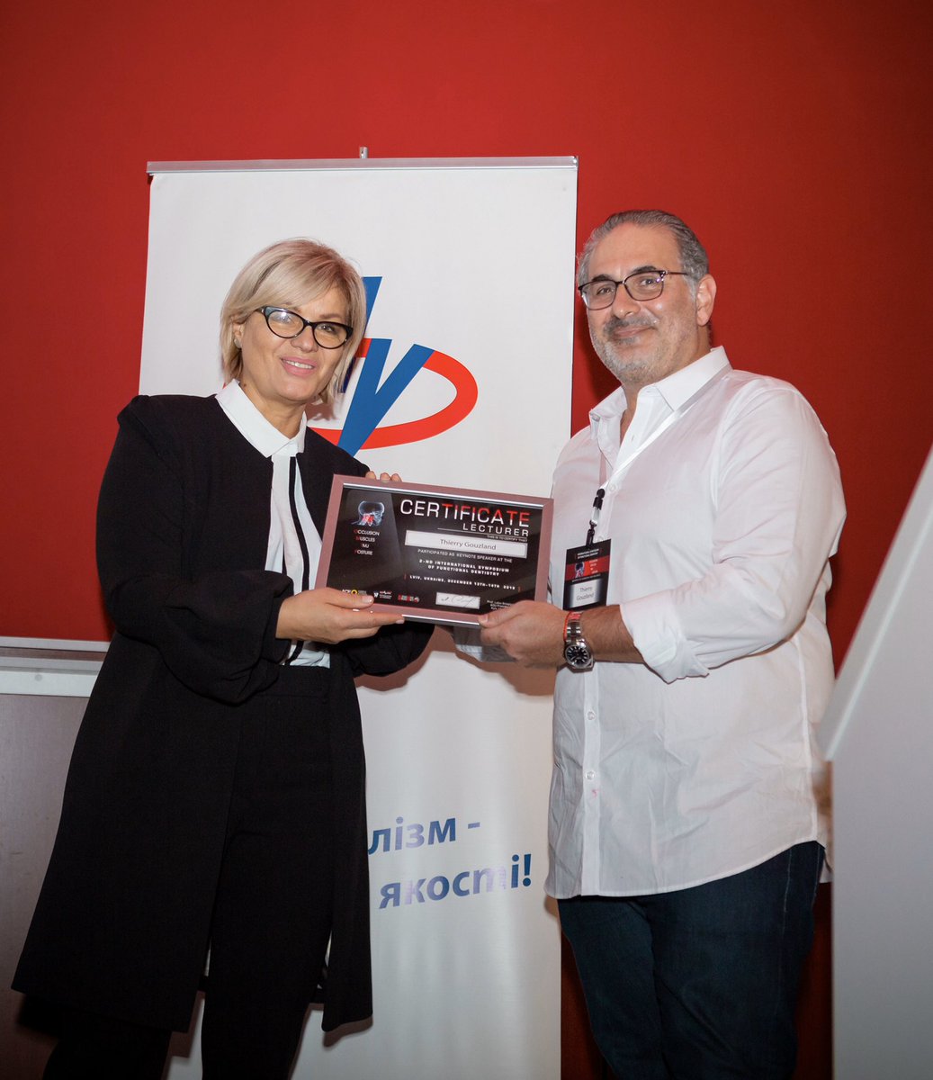 ThierryGouzland's tweet photo. Fier d’avoir représenté la Kinésithérapie Française avec une communication au cours de l’International symposium of functional dentistry en Ukraine et d’avoir donné 2 jours de Masterclass post congress! 😊 #AROM #ROMF #PEAS
Après Israel et l’Ile Maurice.... 👍 https://t.co/nuBjtQow9n