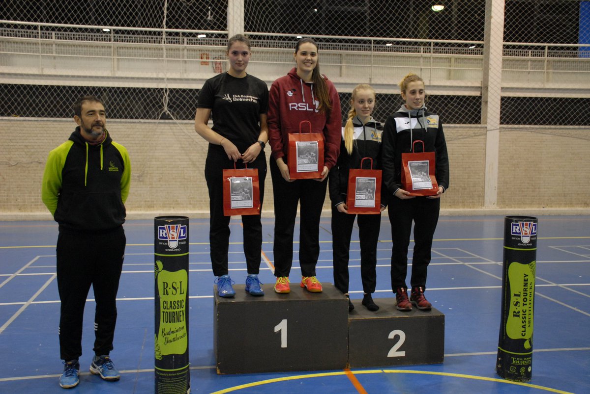 CBBelmecher's tweet photo. Cto Navarro Absoluto celebrado en Pamplona. Enhorabuena a TODOS
🥇IF Amaia Torralba
🥇DF Puy Iriberri/Nelly Iriberri
🥈DM Ander Cubillas/Juán Cantón
🥉IF Puy Iriberri
🥉IM Ander Cubillas
🥉DX Aaron Leoné/Nerea Eraso
🥉DX Juán Cantón/Amaia Torralba
@deporte_na @FundMIndurain https://t.co/PESUIiupmD