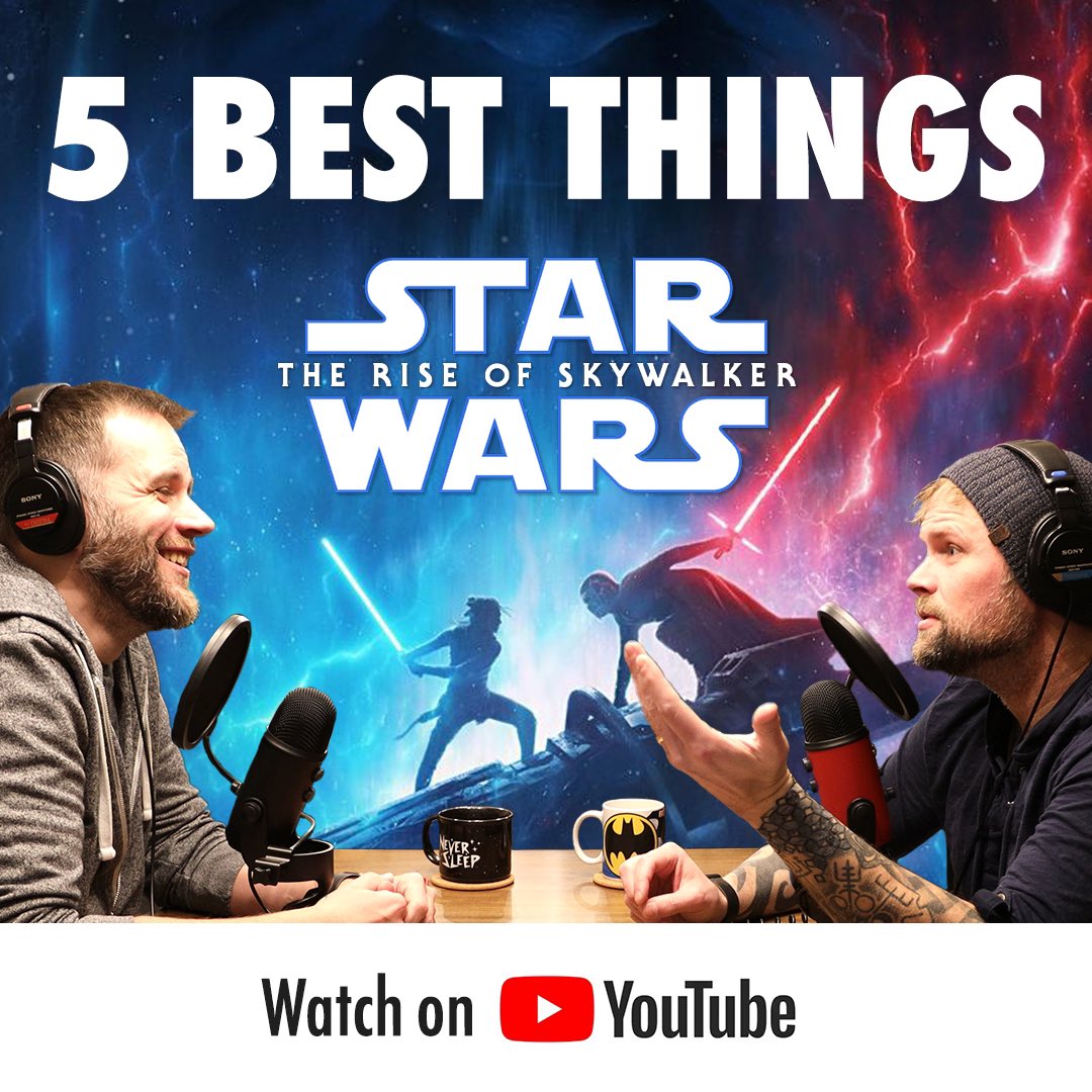 BoredinOH's tweet photo. https://t.co/9qAvXZc9K7 We are running through our list of the 5 best things about Star Wars: The Rise of Skywalker. Check it out! #starwars #riseofskywalker #youtube https://t.co/37uk5vnENa