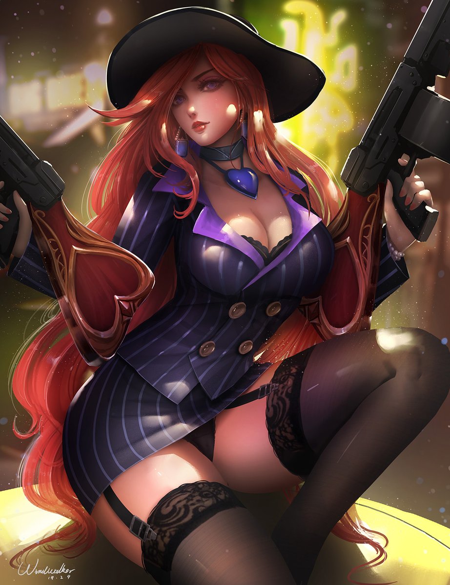 Ant 🏳️‍🌈 on X: Art Feature: Mafia Miss Fortune, by @TUREwindwalker!  Digital highres images ($7, part of a bundle with NSFW content):  t.coi2MeX2ag2C t.co1kzxK6F2bz  X