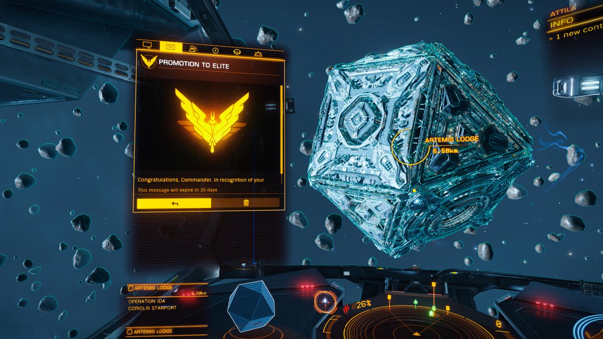 CMDR_Madaxo's tweet photo. Triple Elite!!!!

#EliteDangerous https://t.co/JPcBkSVmYM