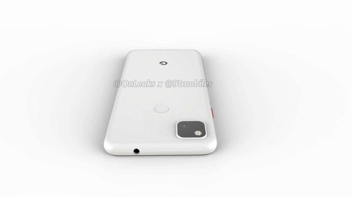 technobip's tweet photo. Les rendus du prochain Pixel 4a de Google montrent un appareil avec écran percé et une prise jack !

#Google #Pixel4a https://t.co/46SNQgFZUS