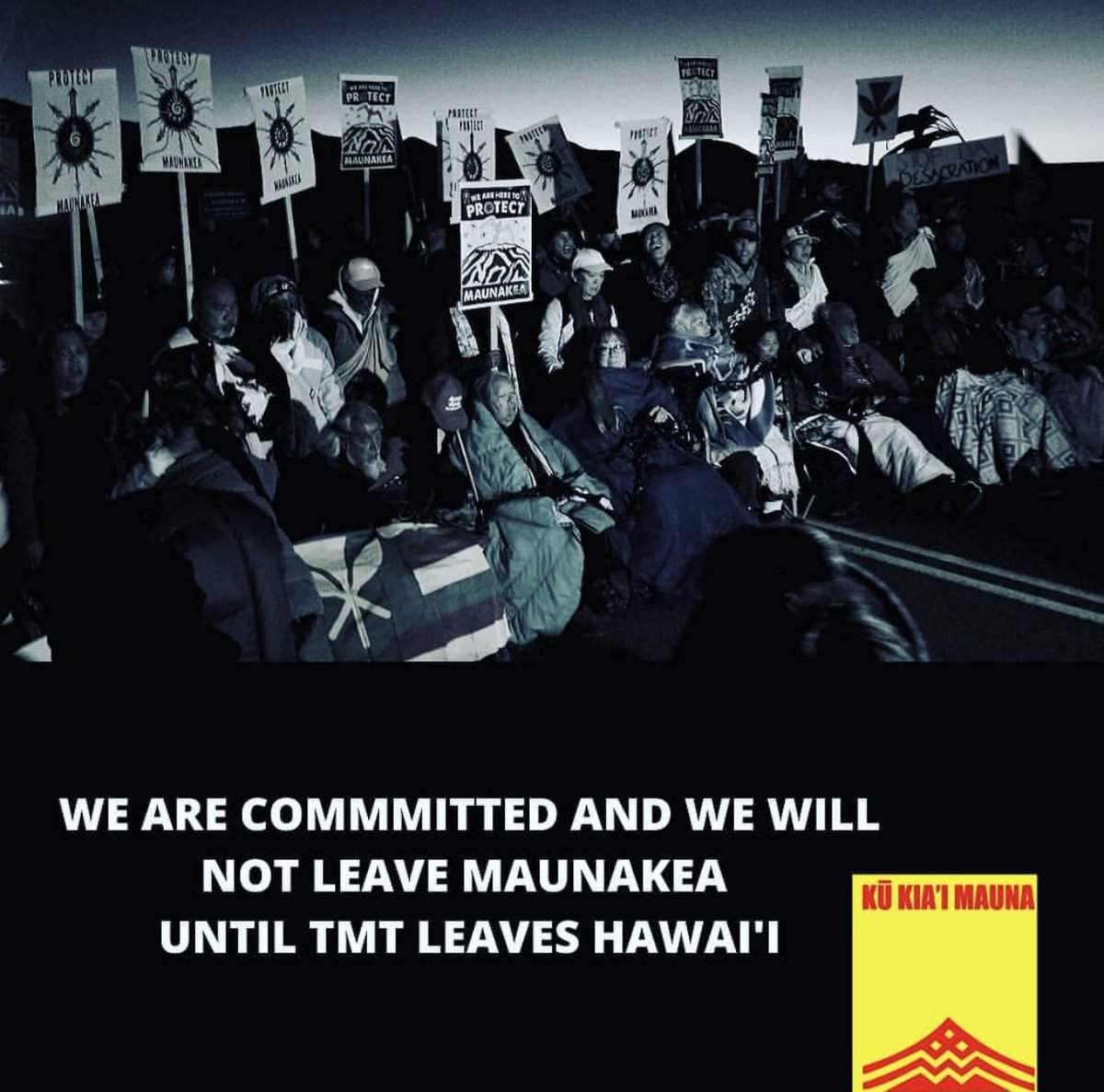 IIYCfamily's tweet image. WE WILL NOT BE MOVED!!!! ✊🏾✊🏾✊🏾 

#IIYC #IIYCFamily #LandBack #KuKiaiMauna⁣⁣⁣ #AoleTMT⁣⁣⁣ #TMTshutdown⁣⁣⁣ #WeareMaunaKea⁣⁣⁣ #MaunaAWakea⁣⁣⁣⁣⁣⁣ #KanakaMaoli⁣⁣⁣ #ProtectMaunaKea⁣⁣⁣