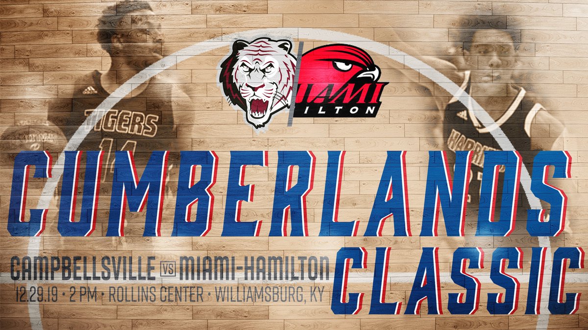 UC_Patriots's tweet photo. Basketball in the 'Burg? It's time for the Cumberlands Classic.

#OneBigTeam https://t.co/PWIkLosKUY