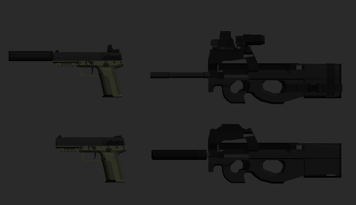 𓅰 Fn5728guns Fn社の5 7x28mm弾を使用する銃器を追加するmodを元にしたパック Download T Co Dkjol8lj Hmg Mod