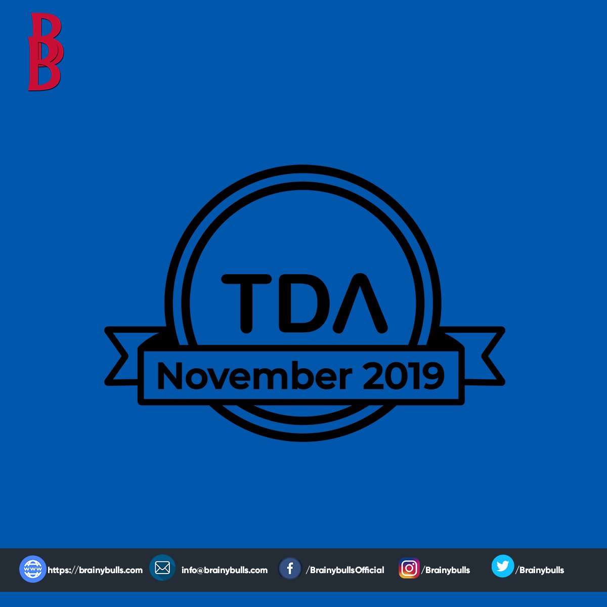 BrainyBulls's tweet photo. We’ve been named @TDA_Marketplace ’s leading agency in Search Engine Optimization for the month of November. We’re committed to our client’s success, and this award is a great way to demonstrate this
https://t.co/tUYgnIH3vY
.
.
#BrainyBulls #TDAwards #TDAwinners #TopDigitalAgency https://t.co/ebuV8ehZ3G