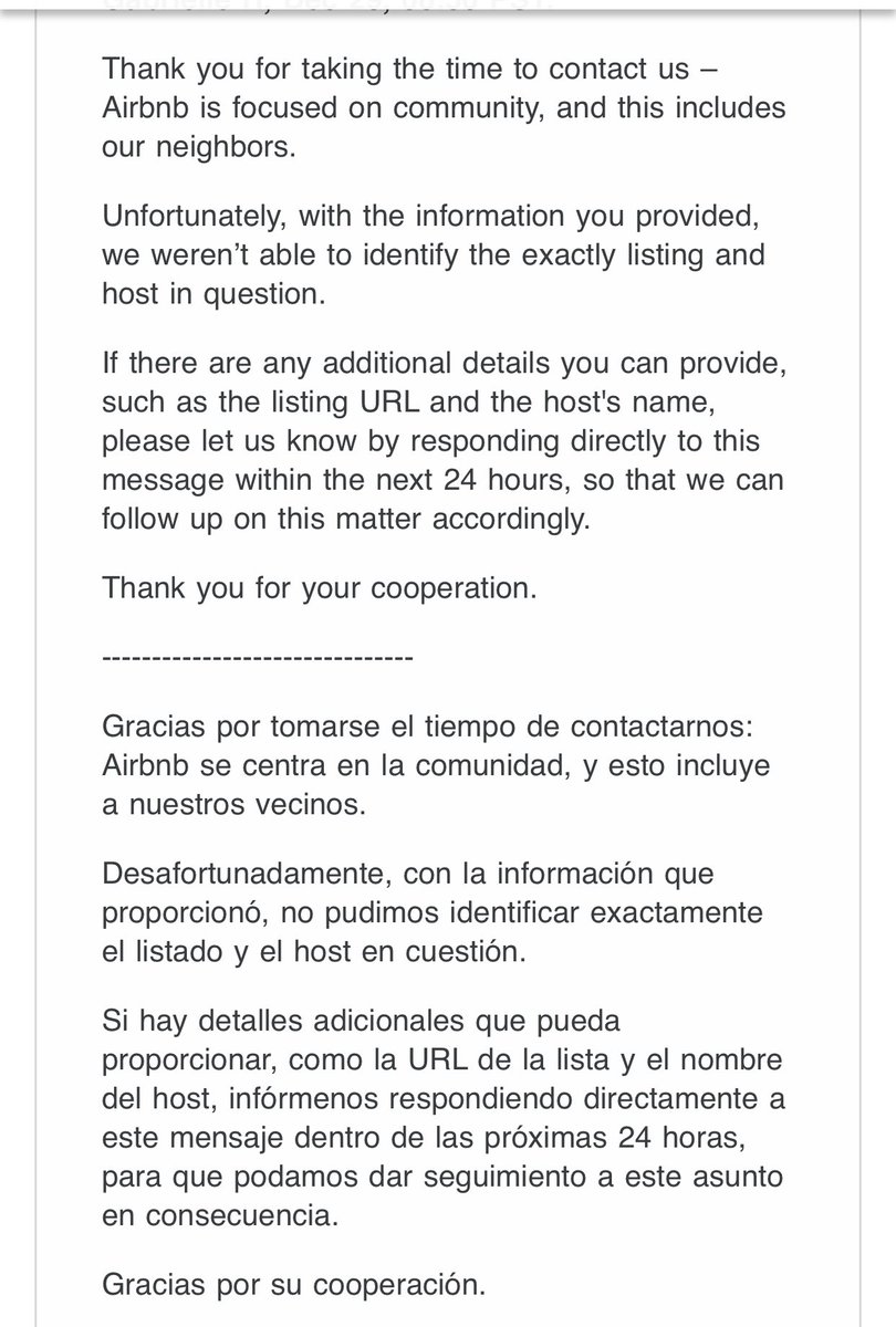 XaviBuxeda's tweet photo. Hola @airbnb_es, he aportado la dirección exacta del piso y decís que no lo podéis localizar. Los mismos turistas nos han dicho que lo alquilan con Airbnb. Cuando he informado que el piso es ilegal, en lugar de descolgarlo, me decís que avisáis al anfitrión. (1) https://t.co/aKViQ1ykEU