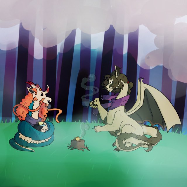 Just some dragons hanging out. pic.twitter.com/obRFoUeBmF. #dragon. 