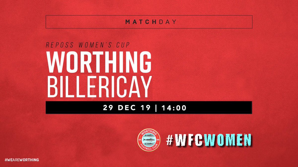 WorthingFCWomen's tweet photo. Thank you to @Billericaylfc who came out on top after a hard fought battle. Good luck in the Semi Final!π
#PostChristmasBlowOut #Big2020Ahead #SeasonsGoals #KeepOurFocus ππͺ
#WORBIL | #WeAreWorthing ππ΄ https://t.co/SJMv44r2qh