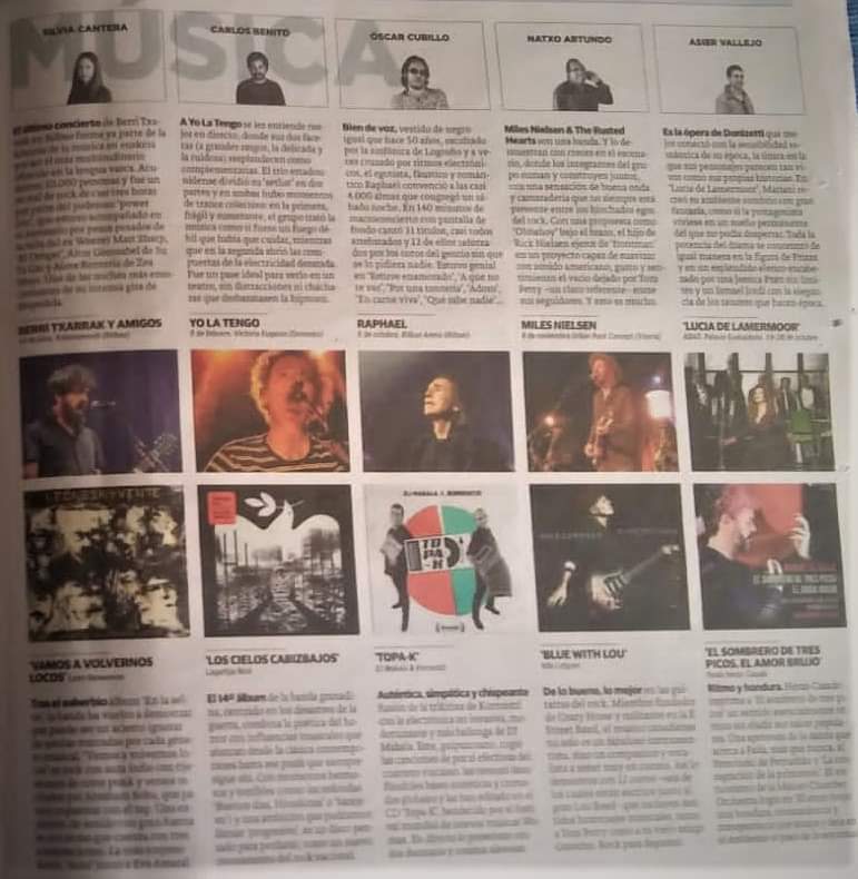 Gracias a Oscar Cubillo por colocar nuestro último trabajo TOPA-K entre lo mejor del 2019 / Eskerrik asko Oscar Cubillori 2019. urteko onenen artean gure azken lana TOPA-K hautatzeagatik
<a href="/djmakala/">Mikel Makala</a> <a href="/elcorreo_com/">El Correo</a> <a href="/TopaTopaka/">TOPA-K</a> <a href="/elkar/">elkar Taldea</a> <a href="/izas7ak1/">izaskun izas</a> <a href="/MIE_Elkartea/">MIE Elkartea</a> @etxepareEU <a href="/musikabulegoa/">Musika Bulegoa</a>