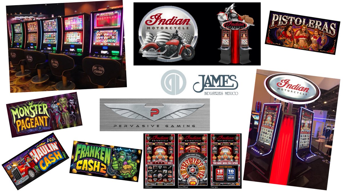 JamesIndMex's tweet photo. Ready for next decade?. Pervasive Gaming, the Oklahoma Elite Manufacturer, will join @JamesIndMex Gang!, increasing its portfolio of strategic partners and games!. Wait for news about this Great Event in Mexico, and be the first to enjoy the outstanding Pervasive product setup! https://t.co/t2zJ6v62cY