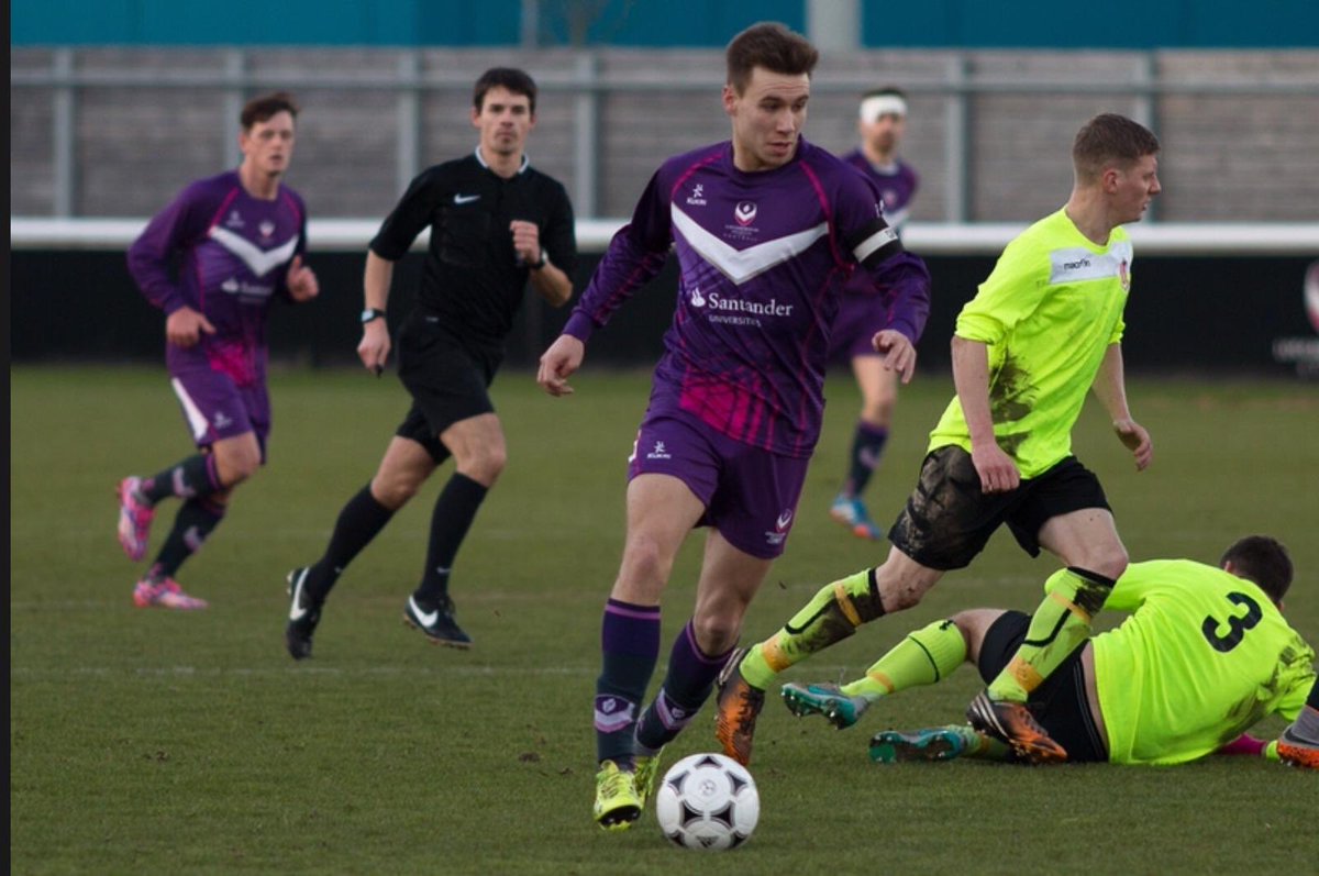 LboroStudentsFC's tweet photo. #decaderecap 2015-16⚽️📸 @1AlunWebb &amp; @bwcochrane10 managed to bag 38 goals between them in the season. Plus a memorable 3-0 victory over Durham on D-Day at the stadium 

#uptheboro #wherehistorybegins https://t.co/8Q0xu0YNLY
