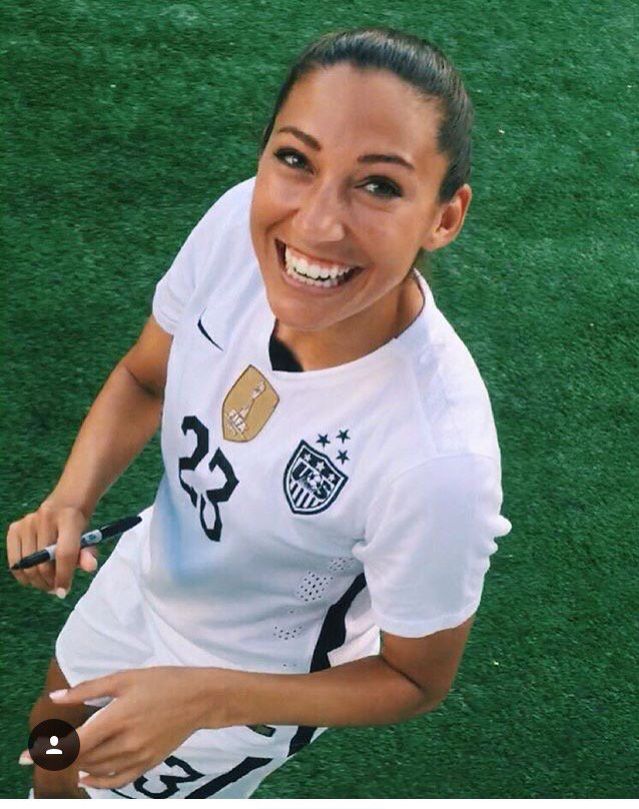 Happy bday Christen Press, my favorite football player ever 