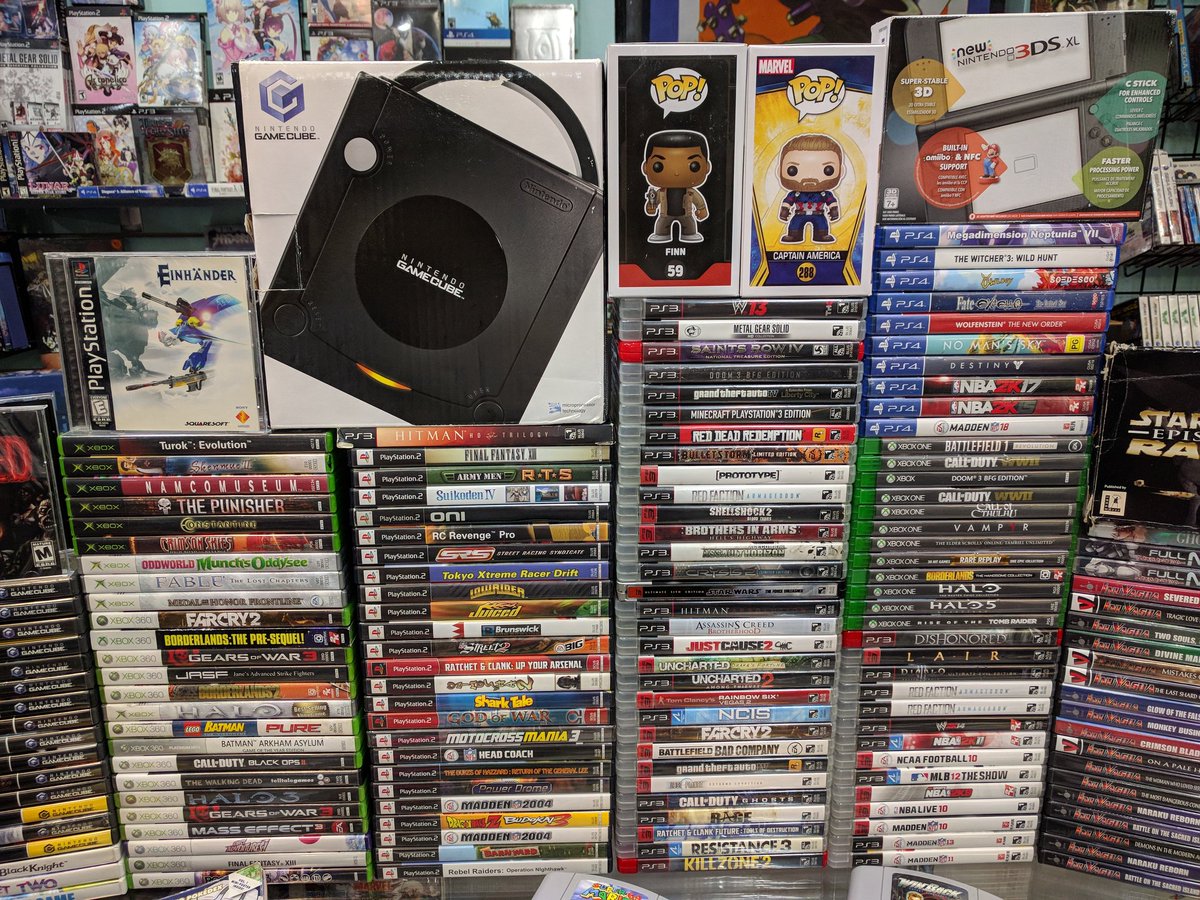 VGTPFlorida's tweet photo. New today! 12/29/19
#neogeo #gamecube #turbografx16 #xbox #playstation #nintendo #N64 #mario #pokemon #dragonquest #zelda #illbleed #donkeykong #residentevil #pensacola #florida #vgtpflorida #videogames #retro #PS4 #Xboxone #switch https://t.co/afQWRrmfew