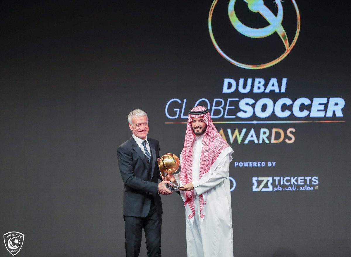 Alhilal_EN's tweet photo. 🏆 The biggest team in Asia #AlHilal wins the Globe Soccer Award as the Best Arab Club in 2019 🥇🔝 https://t.co/TNzgqvLLKm