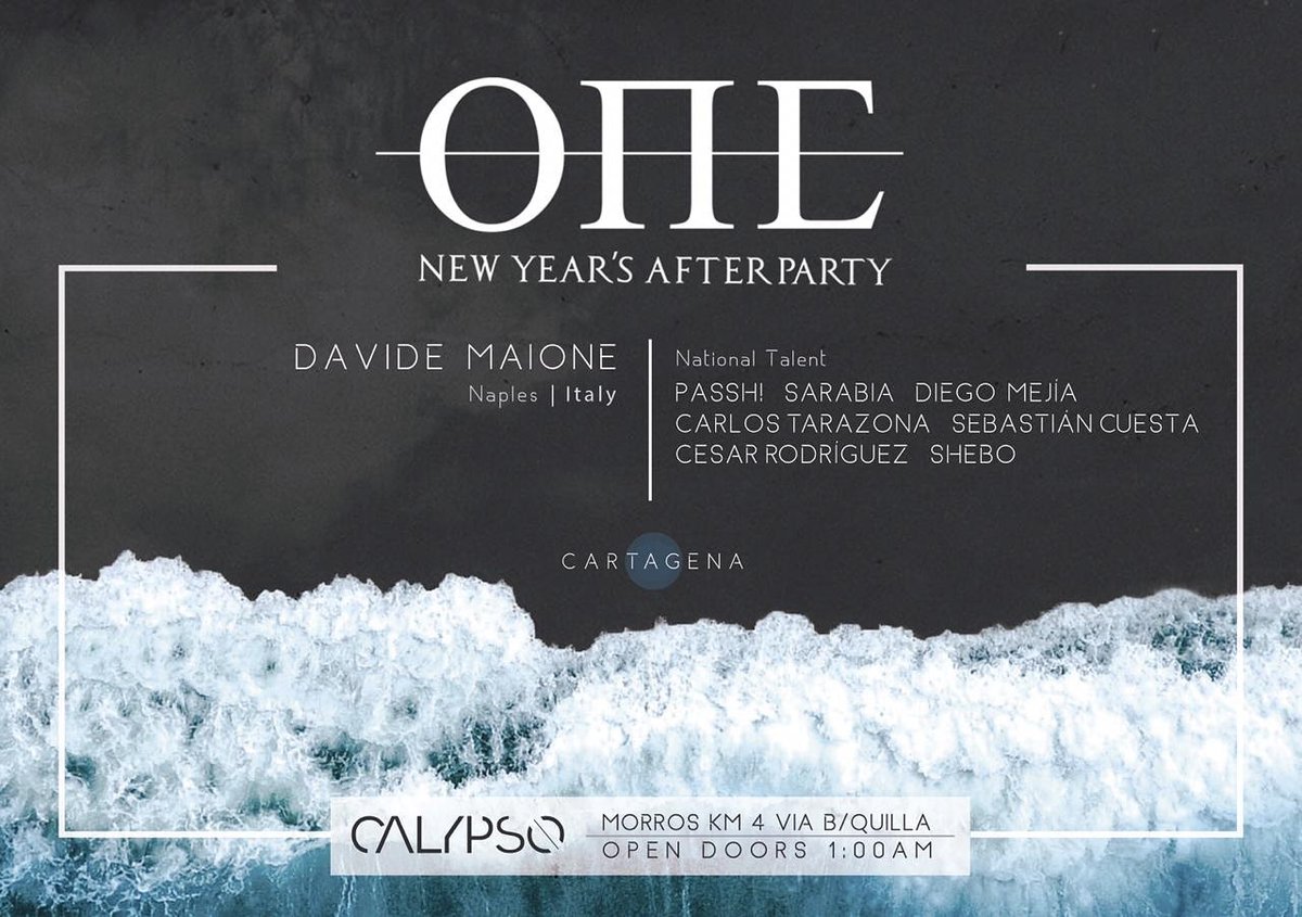 Esto años los abrimos así 😎🙌🎶
.
.
#after #nuevoaño #amigos #musica #calypso #cartagena #colombia🇨🇴 #morro #myclubcartagena #instafoto📷
#fiesta #loultimodelaño #live #onecartagena #arboretto #davidemaione #elgringocolombiano #elhermanodelgordo