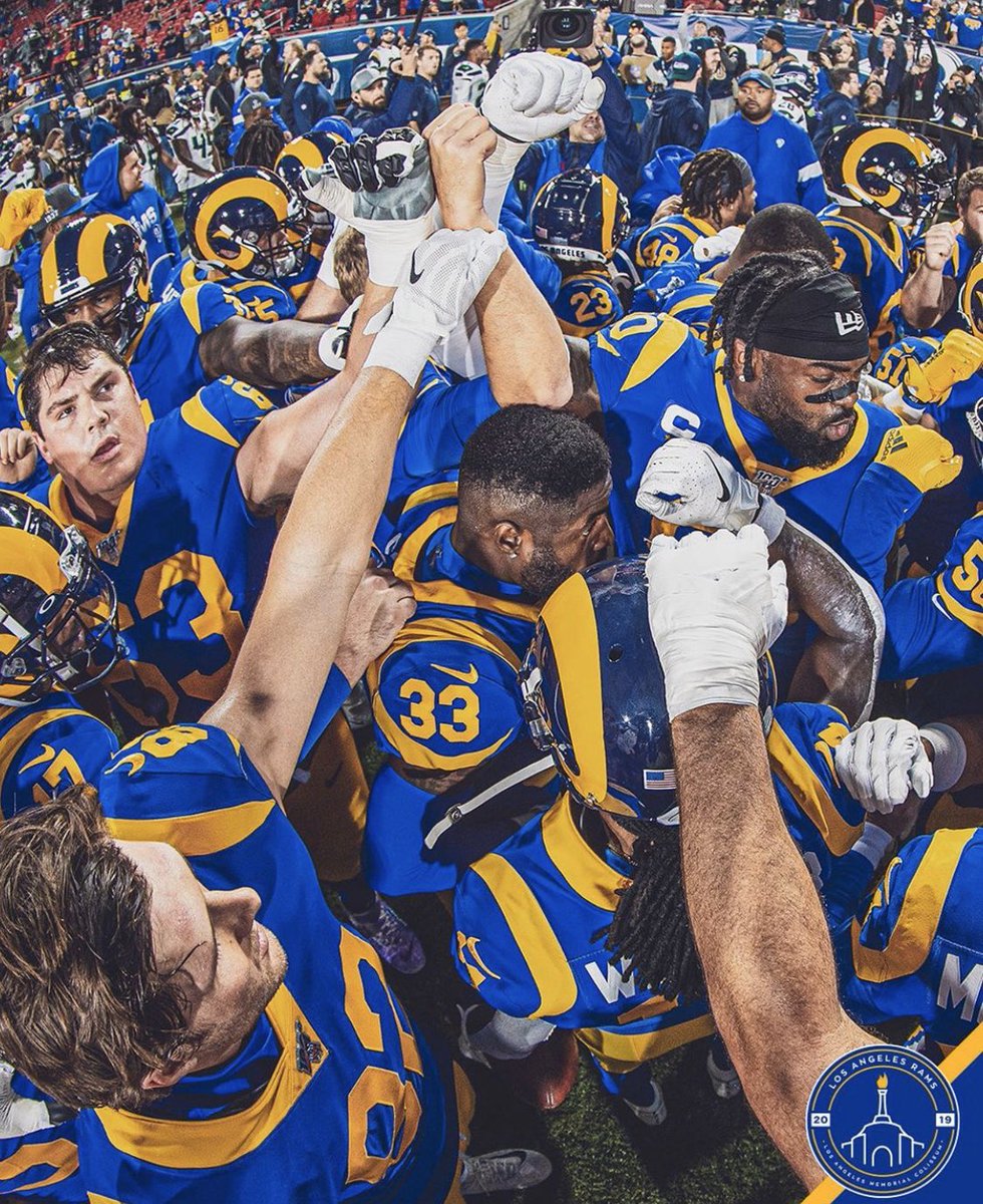 One more time at the <a href="/lacoliseum/">Los Angeles Memorial Coliseum</a> 🏟 <a href="/rams/">Rams</a> 🐏 🏈