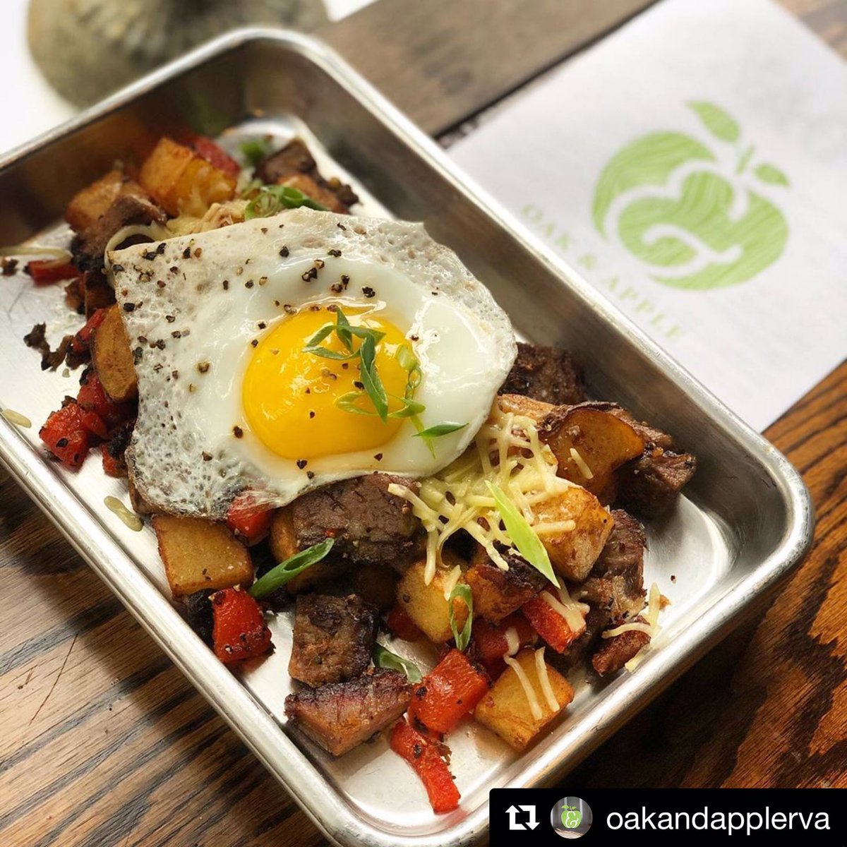 Brisket Hash 👏 FTW today! 

#rva #rvadine #rvabrunch #rvabbq #bbqbrunch #briskethash #rvafoodie #richmondfoodie