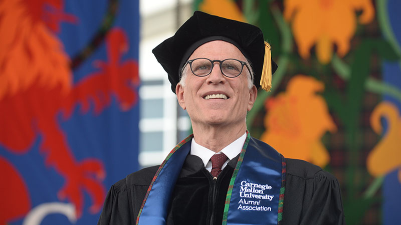 Cheers to you, alumnus Ted Danson (  . 

72 is the new 52. Happy birthday ! 