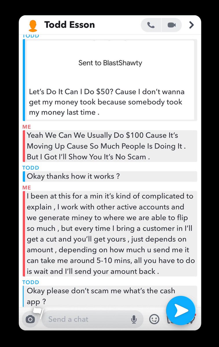 Boom 💥 I got tod str8 threw snap