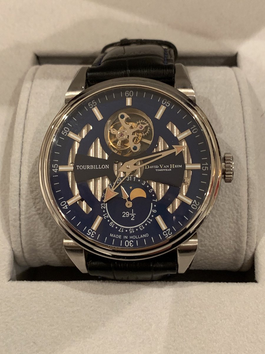 cusius's tweet image. A wonderful David Van Heim Tourbillon from our watchmasters.