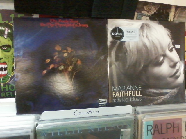 Happy Birthday to the late Ray Thomas of the Moody Blues & Marianne Faithfull 