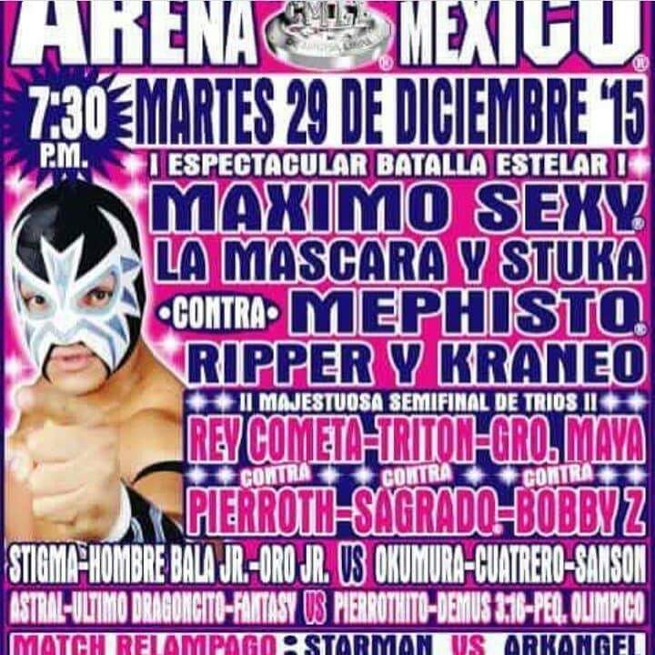 NgdFans's tweet photo. Y es que un día como hoy pero de hace 4 años @SansonDinamita y @ElCuatreroD hacían su triunfal debut en la @Arena_MX un martes de nuevos valores con el que fuese su padrino el tifón de Osaka #Okumura https://t.co/SdVTAjpbUR