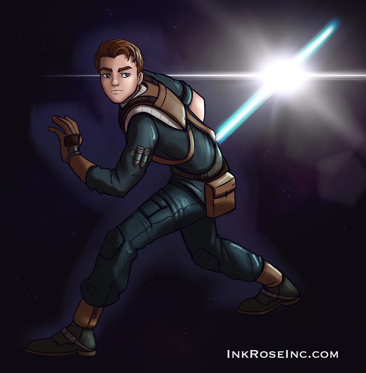 InkRose98's tweet photo. Alright here’s my GOTY fan art 🙃
@Respawn #JediFallenOrder https://t.co/5ySN1of99w