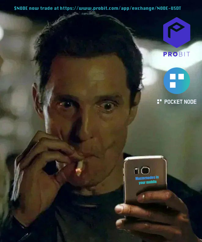 isildurcoin's tweet photo. #PocketNode lets you start masternodes via a one-click setup! Hello, passive income! Visit https://t.co/qn2XGjXIkL for more info!
Trade $NODE token at https://t.co/YApGyOI7dn Don't be late it's still cheap but second exchange listing is coming very soon!! https://t.co/VhFBkLraNH
