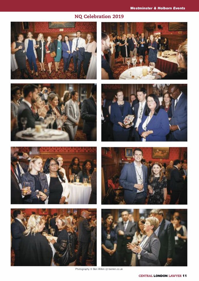 See p8-10 of the Central London Lawyer for our article and photos from what was a fantastic evening celebrating the hard work and success of newly qualified solicitors in the area, as well as the winners of our Rising Star award. Please share if you see yourself in the photos!