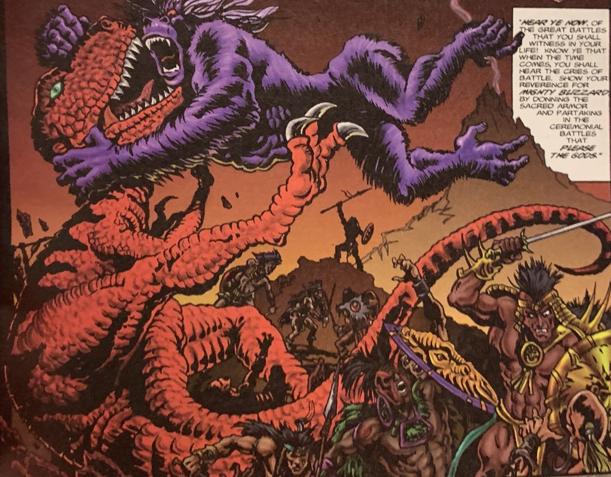 Primal Rage comic book adaptation #1 (1994). 