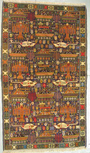 Afghan war rugs.Mostly made in Herat and northern provinces of Afghanistan.