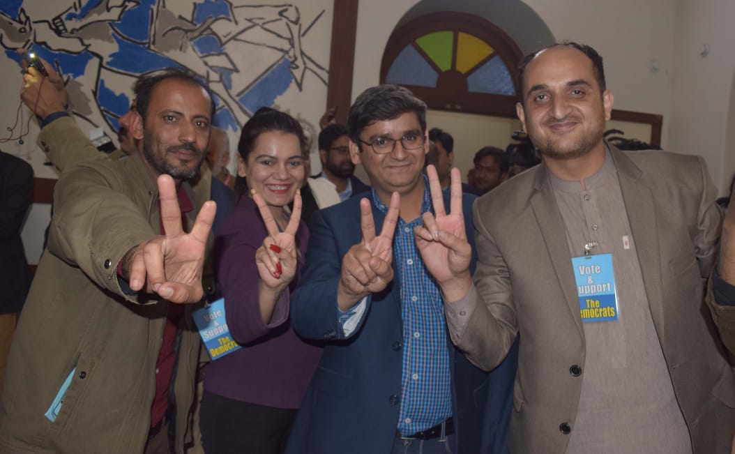 BeensK's tweet photo. Great experience contesting #KPCElection2020 we won! It's a tie between presidents but I am confident Imtiaz Khan Faran will be victorious once more, I am part of a great panel with amazing Ppl. Thank you all for your kind nd support @ArmanSabir @saqibSJang https://t.co/jAHKdFV3lY