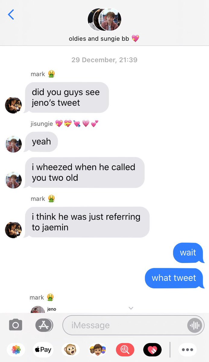 did you guys see jeno’s tweet