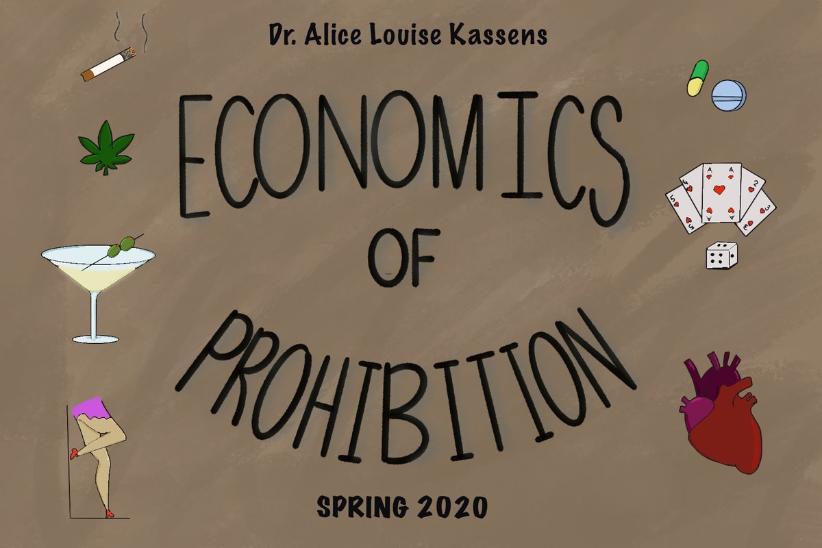 Prepping for my new course taught <a href="/RoanokeCollege/">Roanoke College</a> <a href="/RCBusiness_Econ/">Roanoke College Business and Econ Department</a>  this spring on the #economics of #prohibition