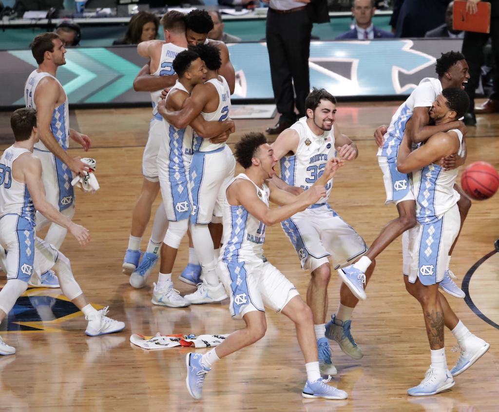 MFinalFour's tweet photo. Redemption for the Heels in 2017

📸 @UNC_Basketball https://t.co/lBpgIinKb0