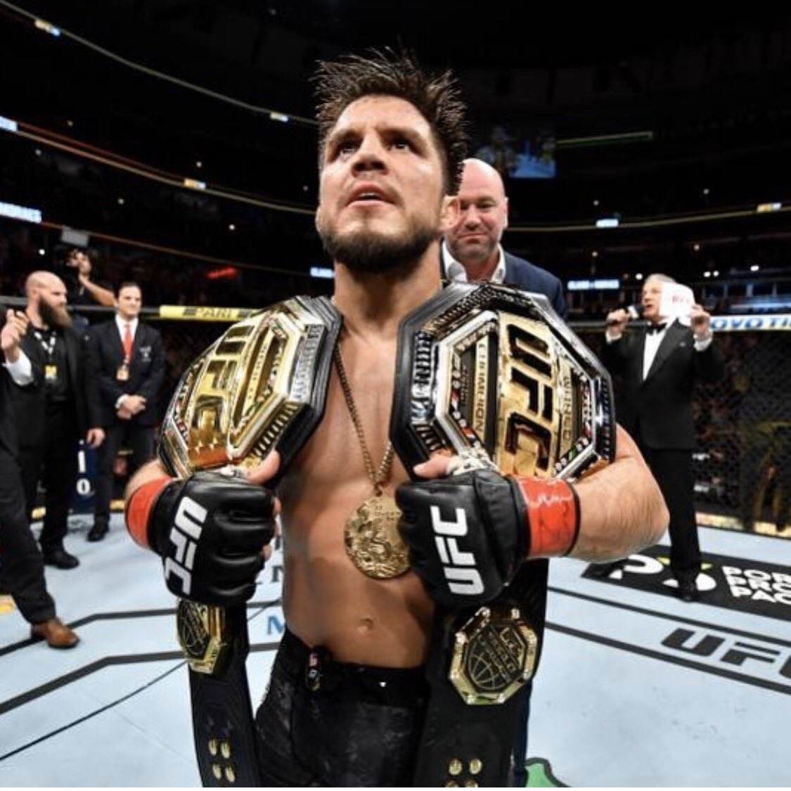 HenryCejudo's tweet photo. Take I good look at this man, because in a few days Iβll be the 2019 Fighter of the year! Saved an entire division in 32sec β
Won a second world title β
I am the Baddest Mother F@cker EVER! #bendtheknee #2019fighteroftheyear #BMFE https://t.co/acl4mL44PW