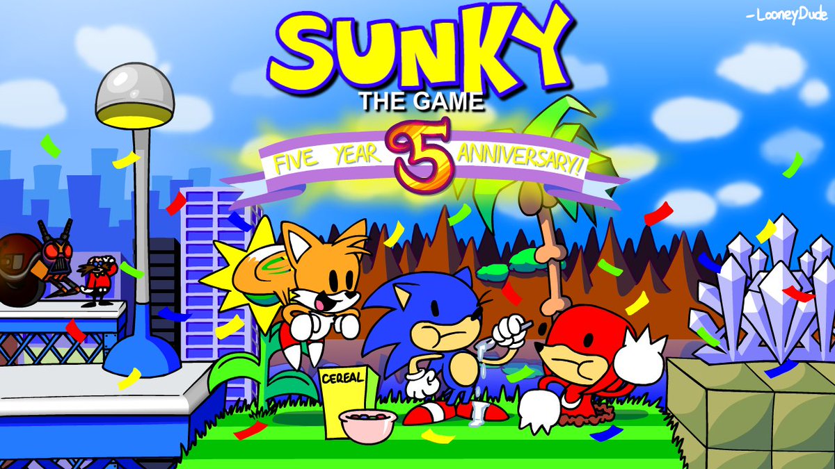 LooneyDude on X: Today marks the 5 year anniversary of Sunky the