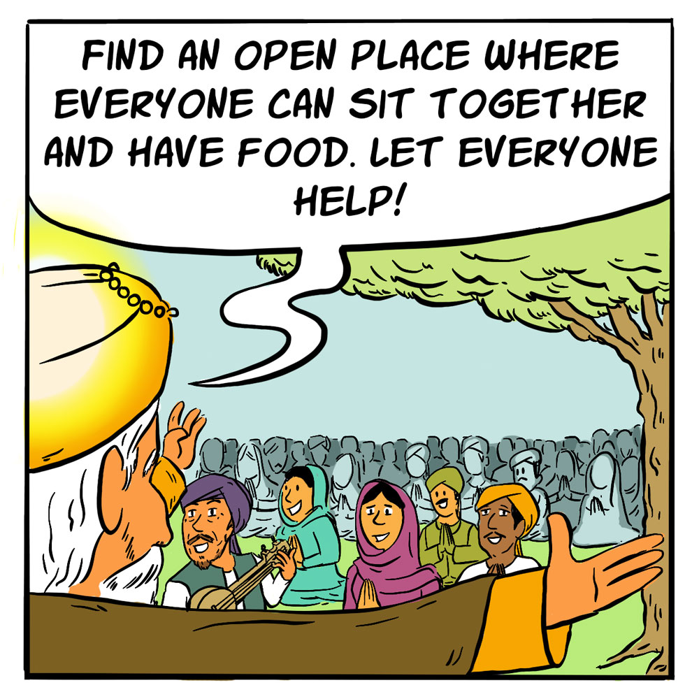 projectTSL's tweet photo. Guru Nanak institutionalized the concept of Langar, driving home the importance of living together as a community. Practice equality and more teachings at #TheScriptOfLife: https://t.co/4qsRlOuagQ
#GuruNanak550 https://t.co/8gyAQdlTs0