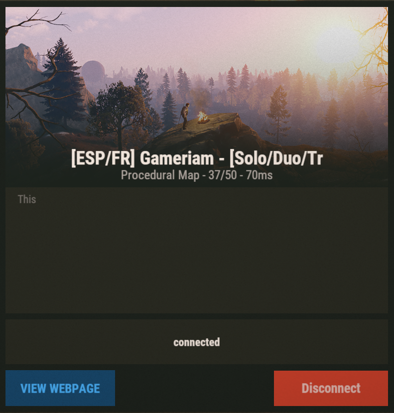 GameriamES's tweet photo. Hemos abierto nuestro propio server de rust:
connect 199.247.8.82:28015 https://t.co/lTNhIsw6vc