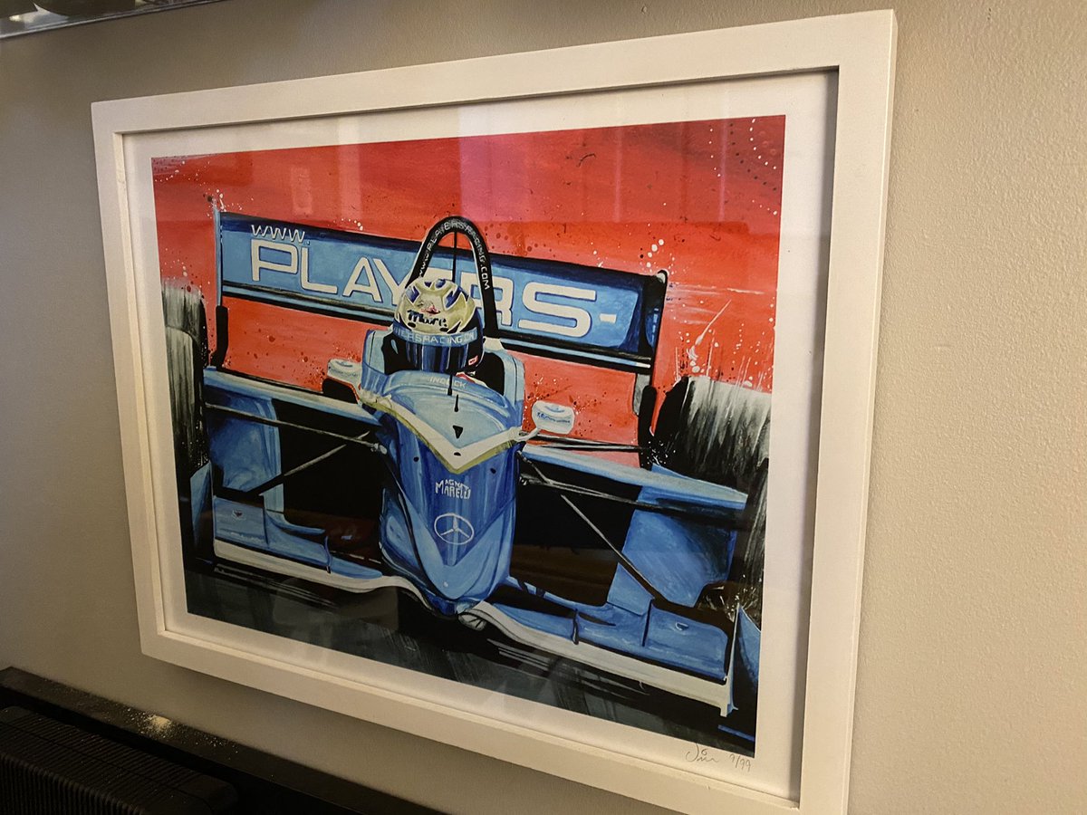 champwebdotnet's tweet image. Hey @vindesigns2013 finally got around to getting your #GregMoore print framed. Looks great!
