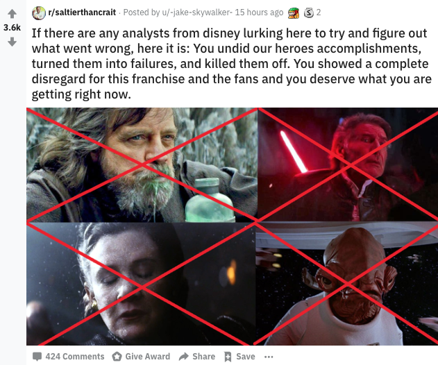 Sheilaaliens's tweet photo. https://t.co/3Rb4gMXwv0
#FandomMenace #NotMySkywalker https://t.co/vQiiUNuSry