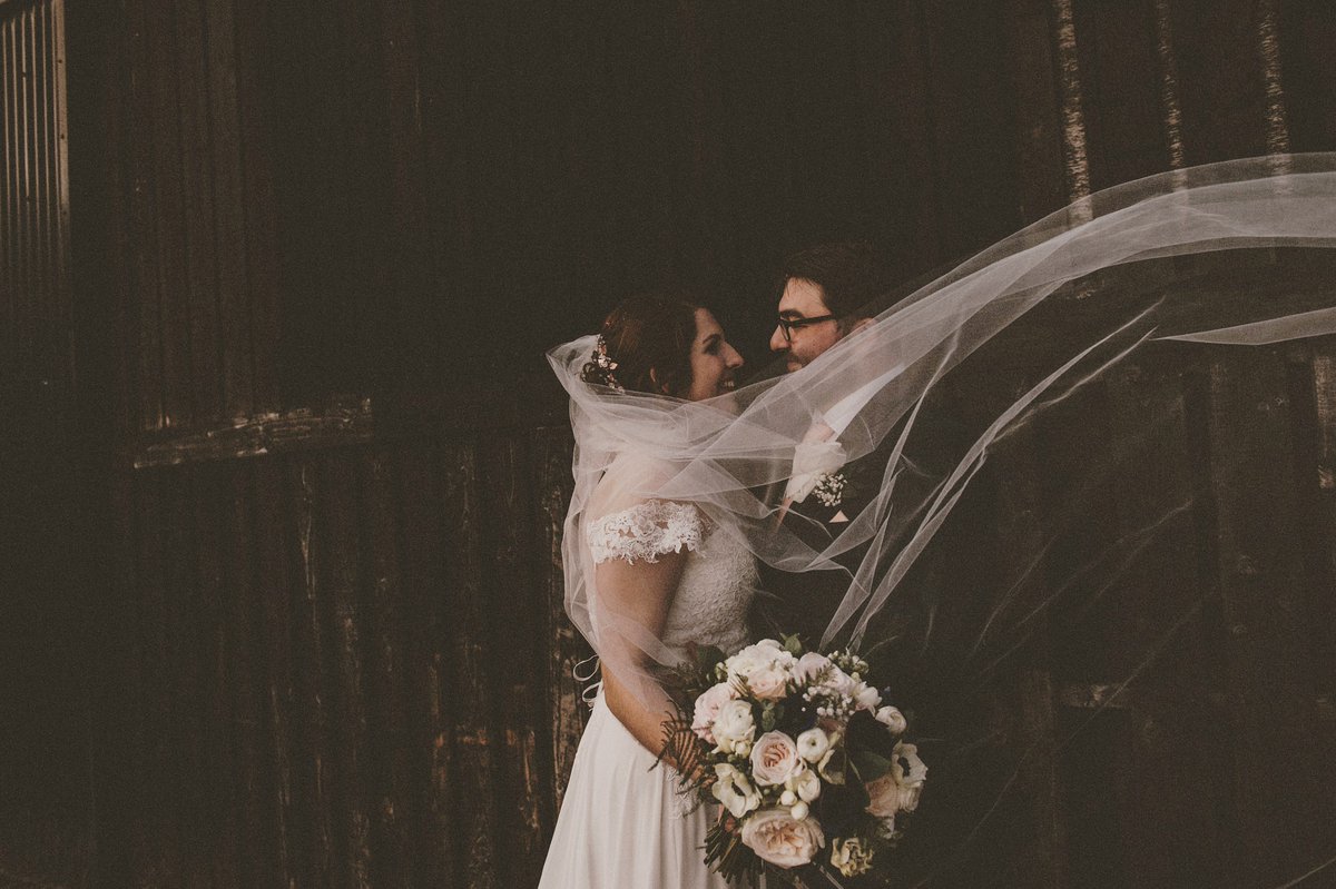 Magical day shooting Jess and Alex's wedding just before Christmas <a href="/CurradineBarns/">CurradineBarns</a> 🖤