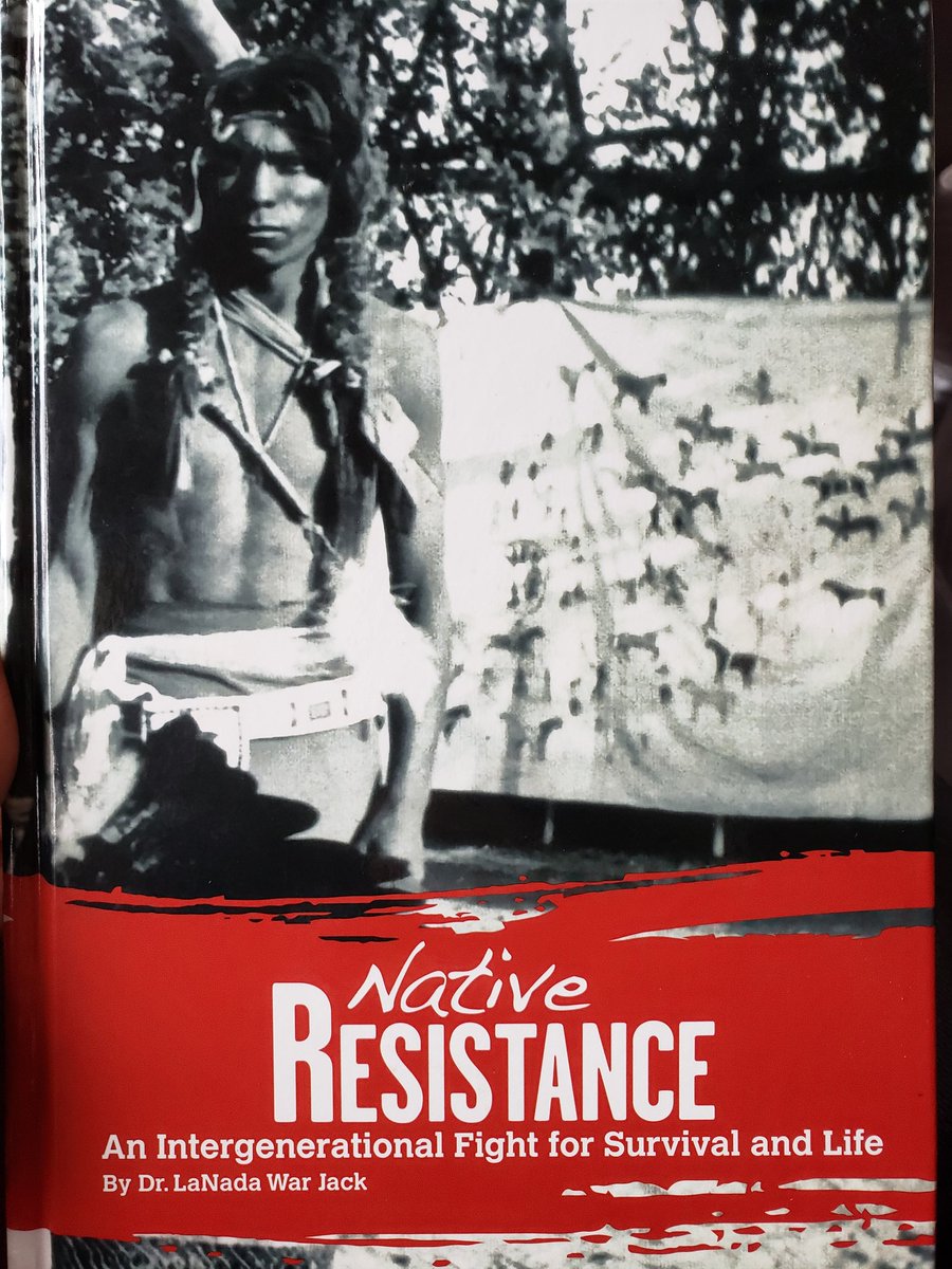 JSimcha's tweet image. Co-instigator of the 1969 Occupation of Alcatraz publishes a book an l can't put it down. "The difference of ideology between mainstream "Western thought" and "Native Indigenous" perspective needs to be understood and recognized." #DrLanadaWarjack #Tahmonmah - "#NativeResistance"