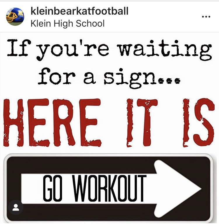 BearkatFB's tweet photo. #kleinbearkatfootball #kleinbearkats #kleinfootball #bearkatfootball #kleinhighschool https://t.co/PUR096evB0