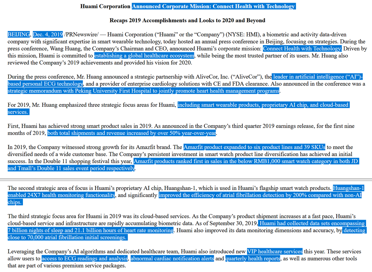 I wrote about this 20.11.2019, disclosing I'm long. Closing price that day: $10.41.Company released this 06.12.2019:  https://www.sec.gov/Archives/edgar/data/1720446/000119312519307646/d825912dex991.htm - Can recommend to read this press release. Shows they're smart.Price EOY 2019: ~$11.98.