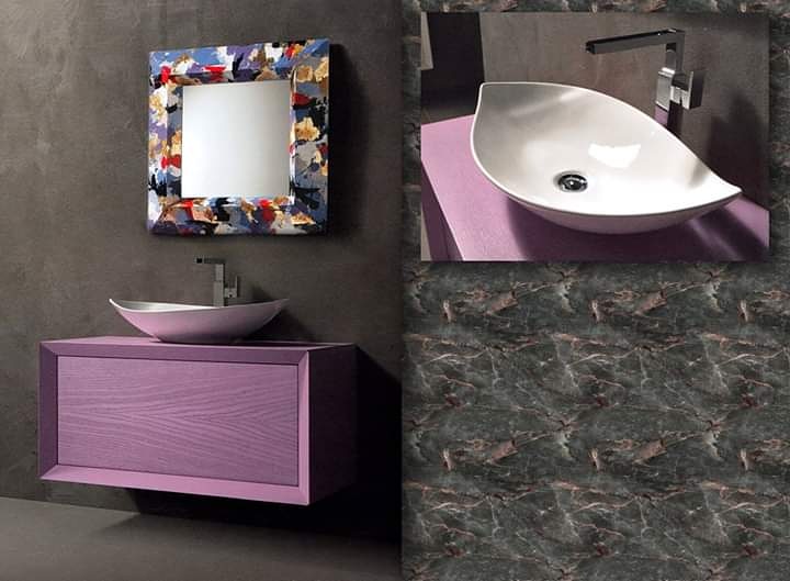 PWohnens's tweet image. #Modernes Badezimmer #Design. Handwerkskunst Made in #Italy . #Architecture und #Moderne .