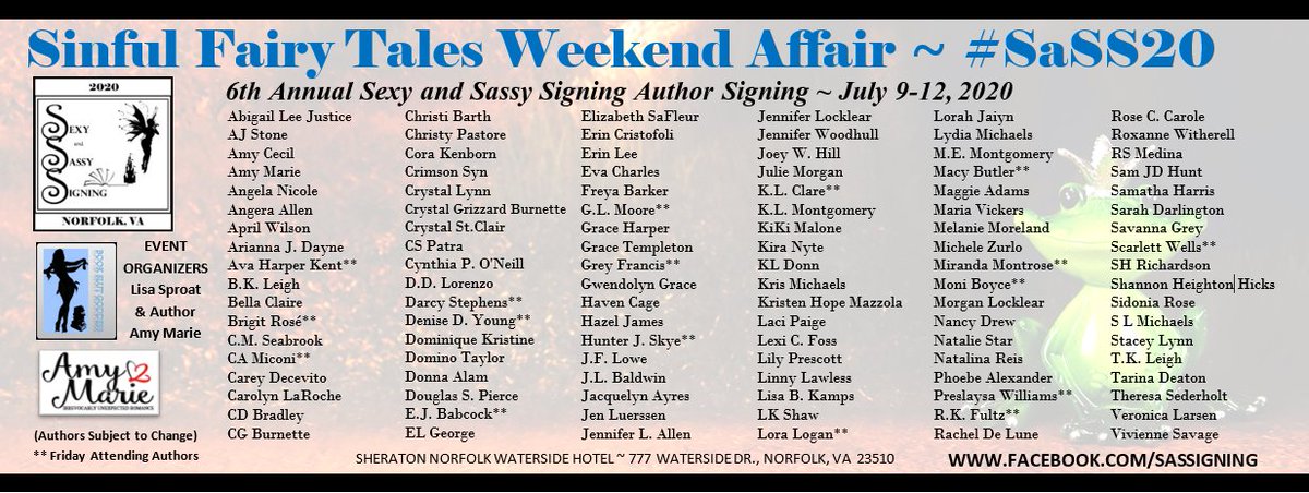 SaSSigning's tweet photo. So many authors....who will bring you your next happily ever after?  #SaSS20 #NorfolkVA #Authors #Signing https://t.co/xQTsdNvmdQ