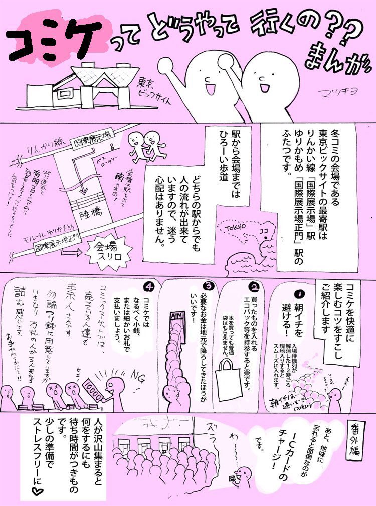 おはようございます!会場に来てみたら、南ホールの4階にいくには逆三角の建物を正面に見て右側の階段を登って行くみたいです(1枚目の画像参照)。案内の板も出てますが、迷われることないようお越し下さいませ? #c97 